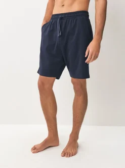 Loungewear|Shorts*Next - Loopback Soft Touch 5 Pack Joggers Shorts Zwart/blauw/grijs