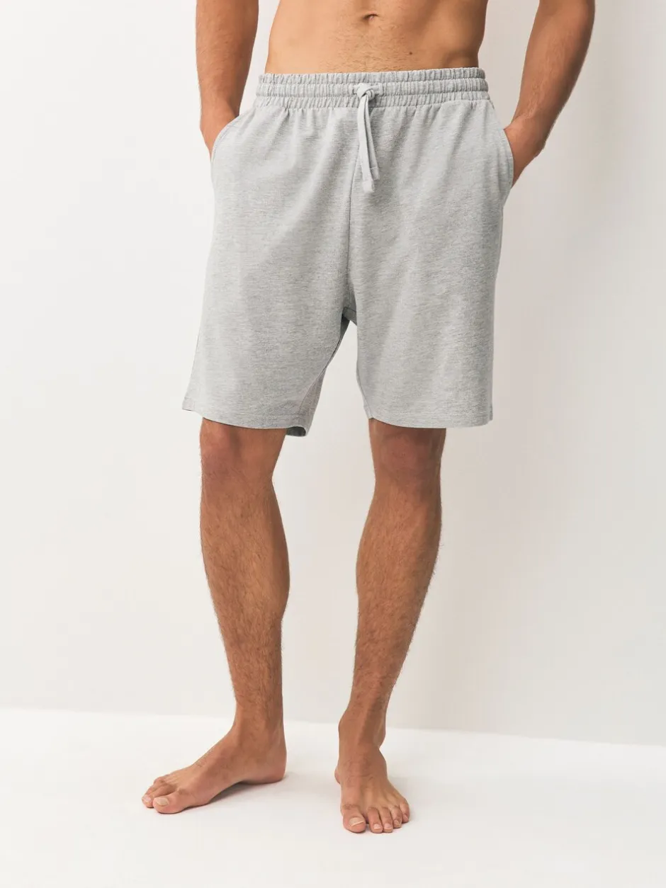 Loungewear|Shorts*Next - Loopback Soft Touch 5 Pack Joggers Shorts Zwart/blauw/grijs