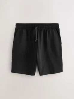 Loungewear|Shorts*Next - Loopback Soft Touch 5 Pack Joggers Shorts Zwart/blauw/grijs