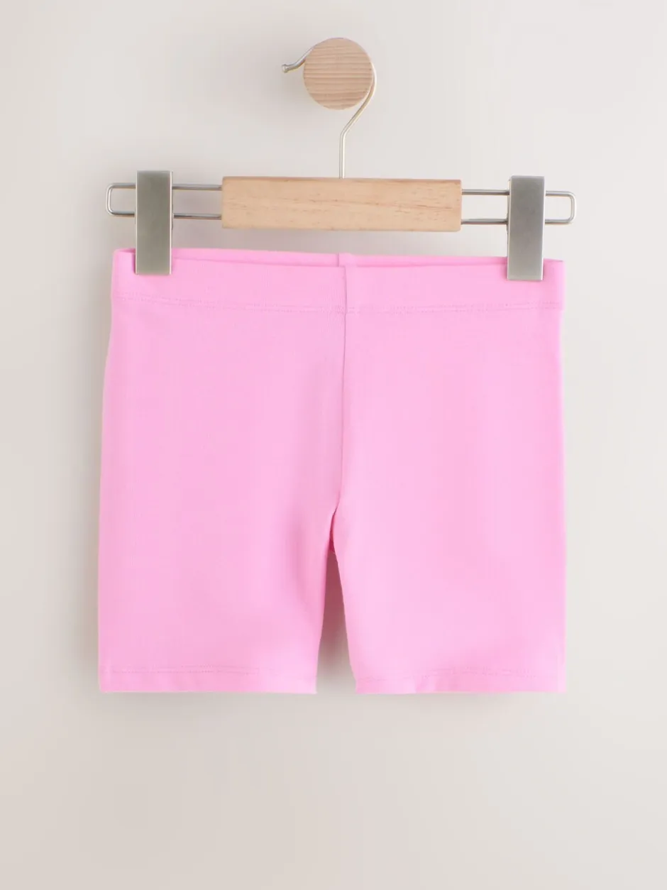Shorts En Rokken*Next - Set van 5 fietsshorts (3 - 16 jr) Zwart/blauw/roze/meerkleurig