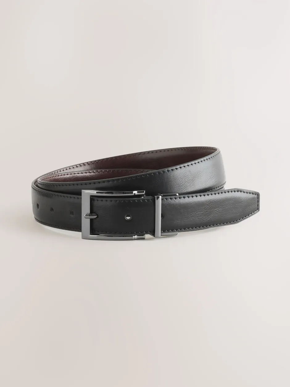 Riemen En Bretels*Next Zwart/bruin - Aan twee kanten draagbare riem