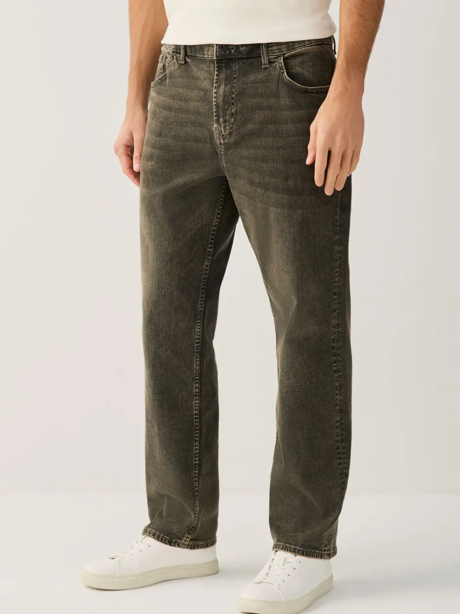 Jeans|Next Zwart/bruin - Rechte, klassieke jeans met stretch