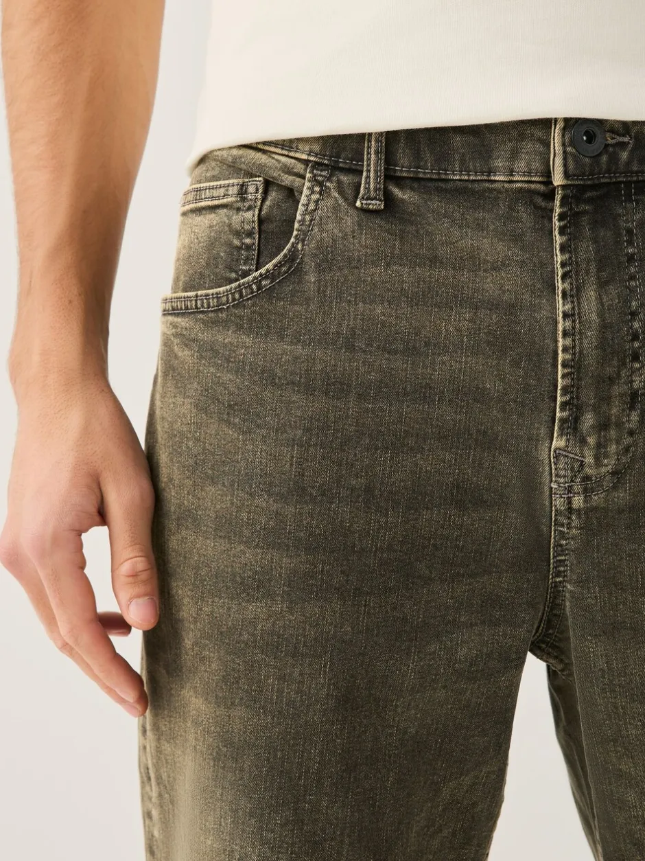 Jeans|Next Zwart/bruin - Rechte, klassieke jeans met stretch