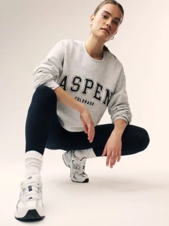 Leggings En Joggingbroeken|Next - Set van 2 lange leggings Zwart/bruin