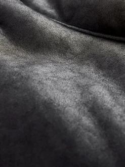 Jassen En Jacks*Next Zwart/chocoladebruin - Faux Shearling Cropped Aviator Jacket