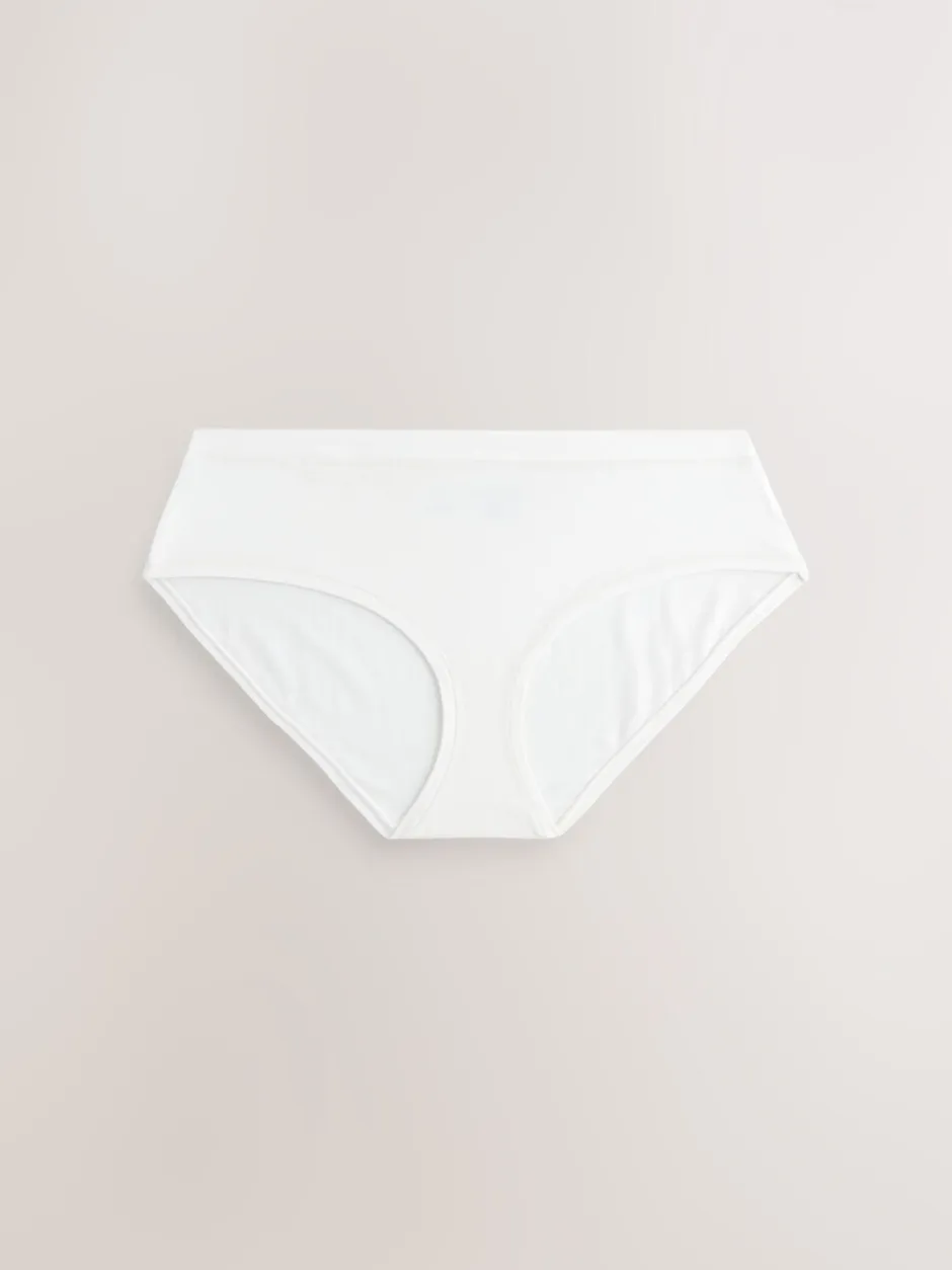 Onderbroeken*Next - Ultimate Comfort Cotton Knickers 3 Pack Zwart/crèmekleurig
