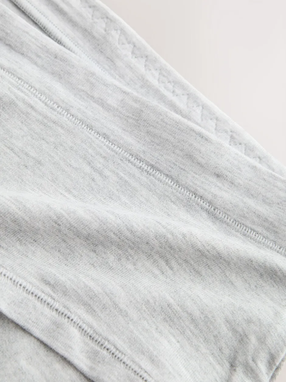 Onderbroeken*Next - Ultimate Comfort Cotton Knickers 3 Pack Zwart/crèmekleurig
