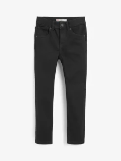 Jeans|Levi's - ® Kids 510™ skinny-fit jeans Zwarte stretchstof