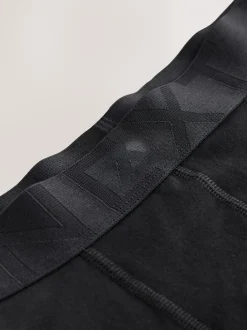 Ondergoed|Ondergoed*Next Zwarte tailleband - Verpakking van 5 trunks boxer