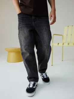 Jeans|Next - Authentieke jeans (3-16jr) Zwarte wassing