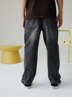 Jeans|Next - Authentieke jeans (3-16jr) Zwarte wassing