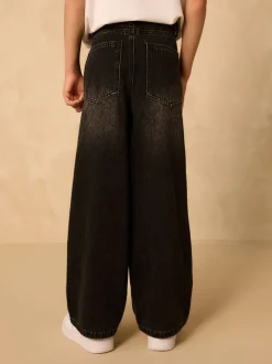 Jeans|Next Zwarte wassing - Authentieke jeans (3-16jr)