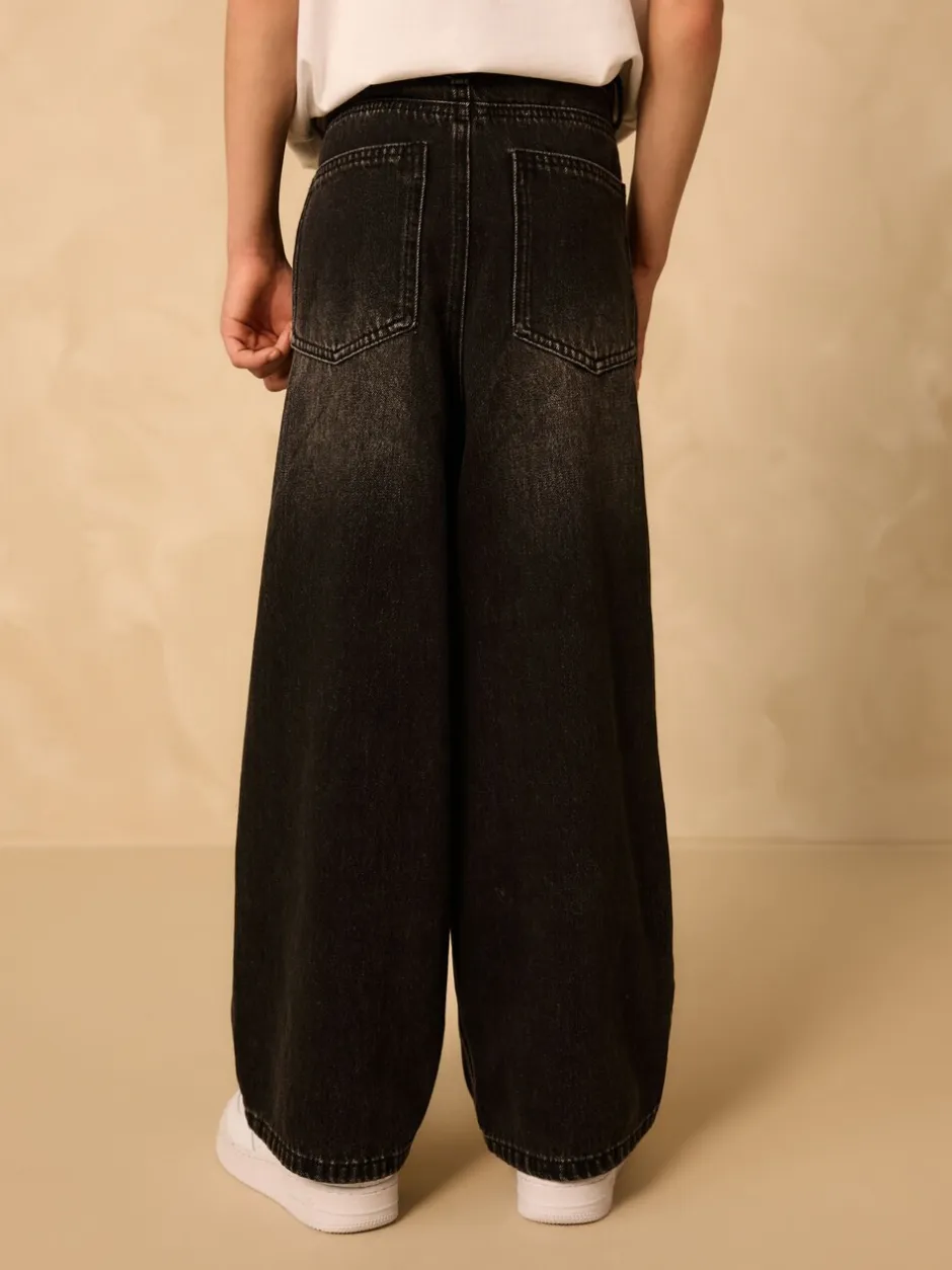 Jeans|Next Zwarte wassing - Authentieke jeans (3-16jr)