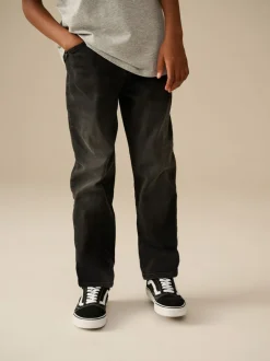 Jeans|Next Zwarte wassing - Stretchjeans (3-17jr)