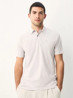Poloshirts|Next Zwart/Ecru/Blauw/Groen/Roze - Normale Pasvorm - Set van 5 jersey poloshirts met korte mouwen