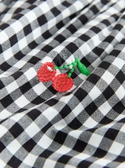Jumpsuits En Playsuits*Next Zwarte/witte gingham-ruit - Sleeveless Playsuit (3mths-7yrs)