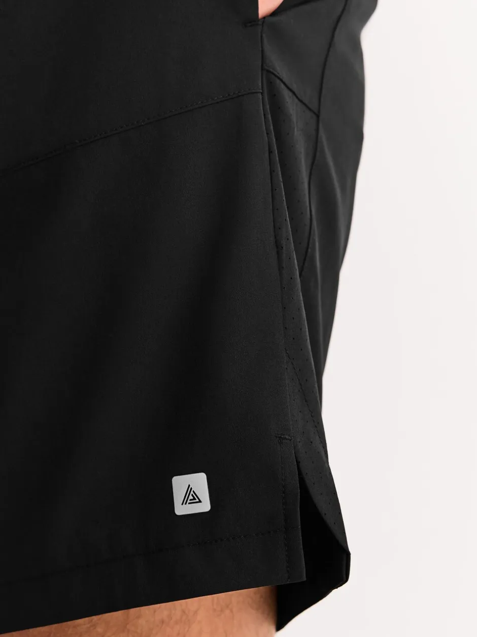 Shorts*Next - 7 inch - Active Gym Sports Shorts 2 Pack Zwart/grijs
