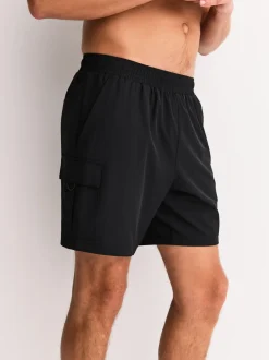 Shorts*Next Zwart/grijs - Active Cargo Gym Training Shorts 2 Pack