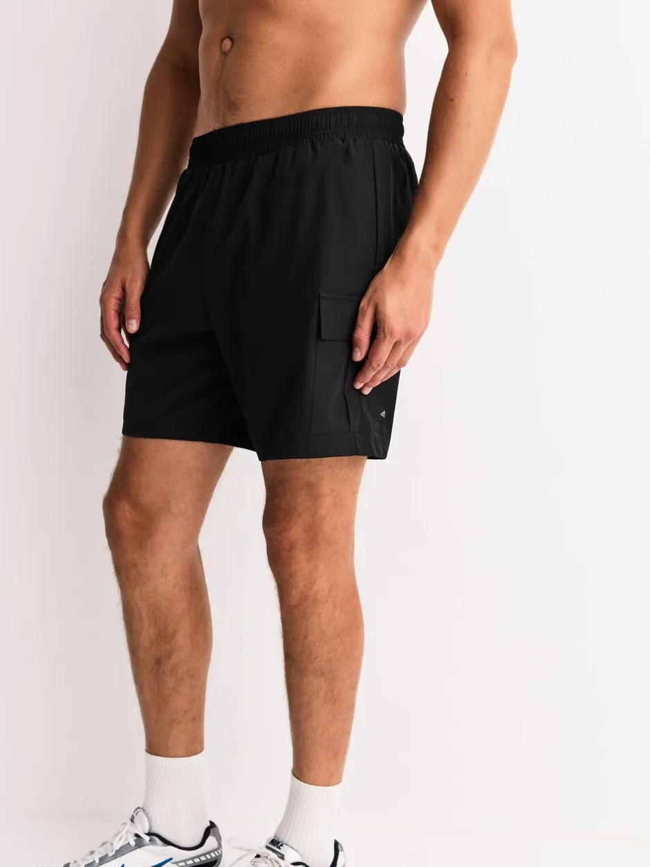 Shorts*Next Zwart/grijs - Active Cargo Gym Training Shorts 2 Pack