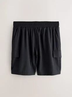 Shorts*Next Zwart/grijs - Active Cargo Gym Training Shorts 2 Pack