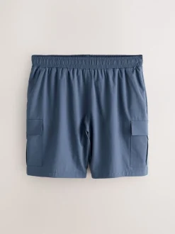 Shorts*Next Zwart/grijs - Active Cargo Gym Training Shorts 2 Pack