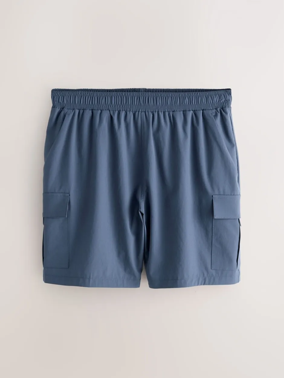 Shorts*Next Zwart/grijs - Active Cargo Gym Training Shorts 2 Pack