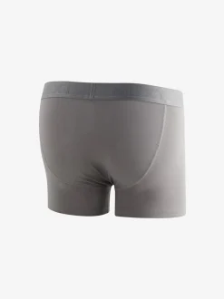 Ondergoed|Ondergoed|Next Zwart/grijs - Boxershorts van katoenrijk materiaal met A-voorkant