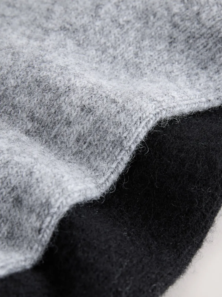 Sokken En Panty's*Next - Containing Merino Wool Ankle Socks 2 Pack Zwart/grijs