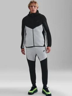 Joggingbroeken*Nike Zwart/grijs - Tech Fleece joggingbroek