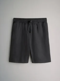 Shorts|The Set - 3 Pack Relaxed Fit Sweat Shorts Zwart/grijs