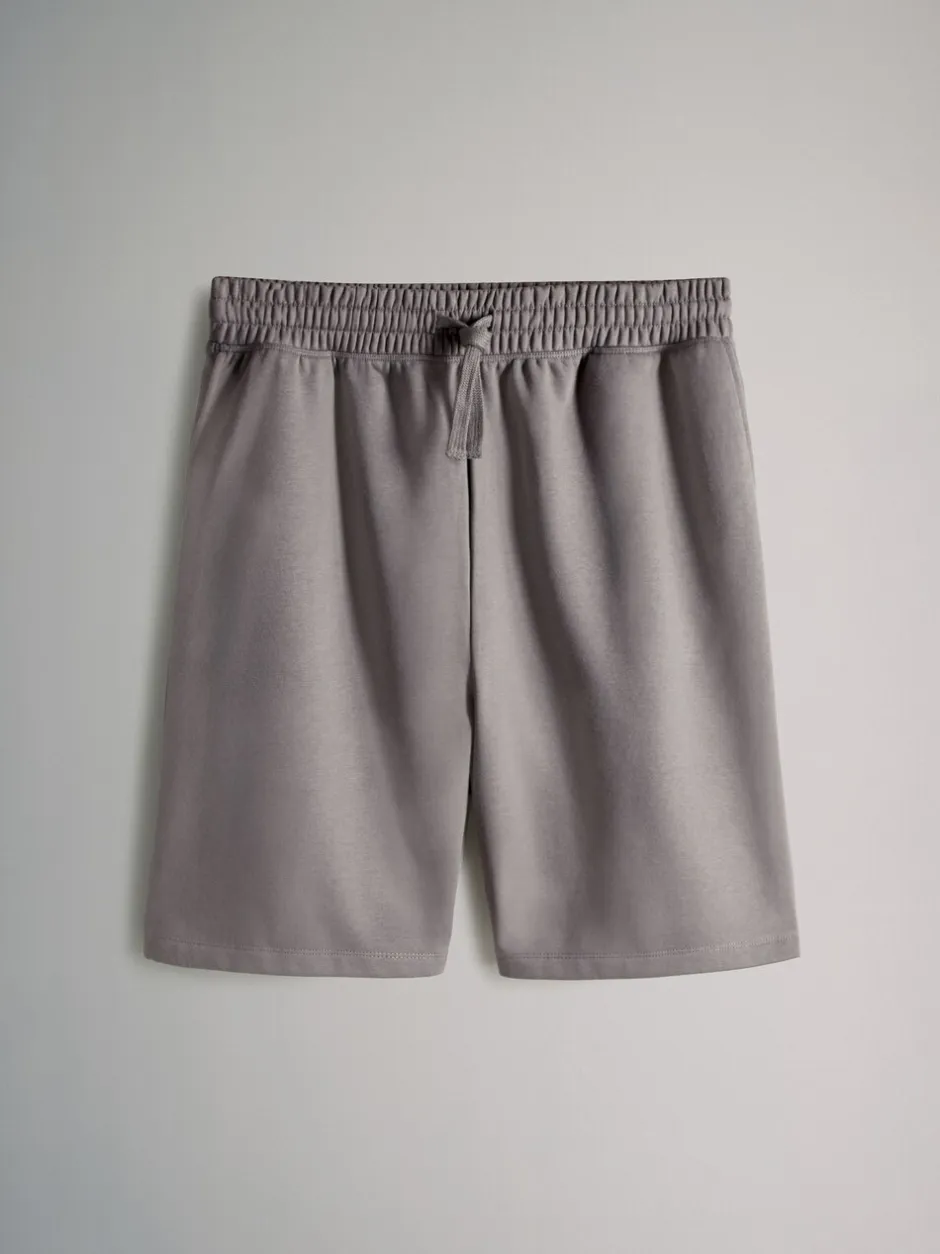 Shorts|The Set - 3 Pack Relaxed Fit Sweat Shorts Zwart/grijs