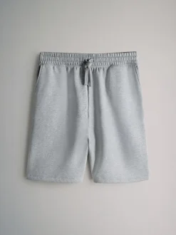 Shorts|The Set - 3 Pack Relaxed Fit Sweat Shorts Zwart/grijs