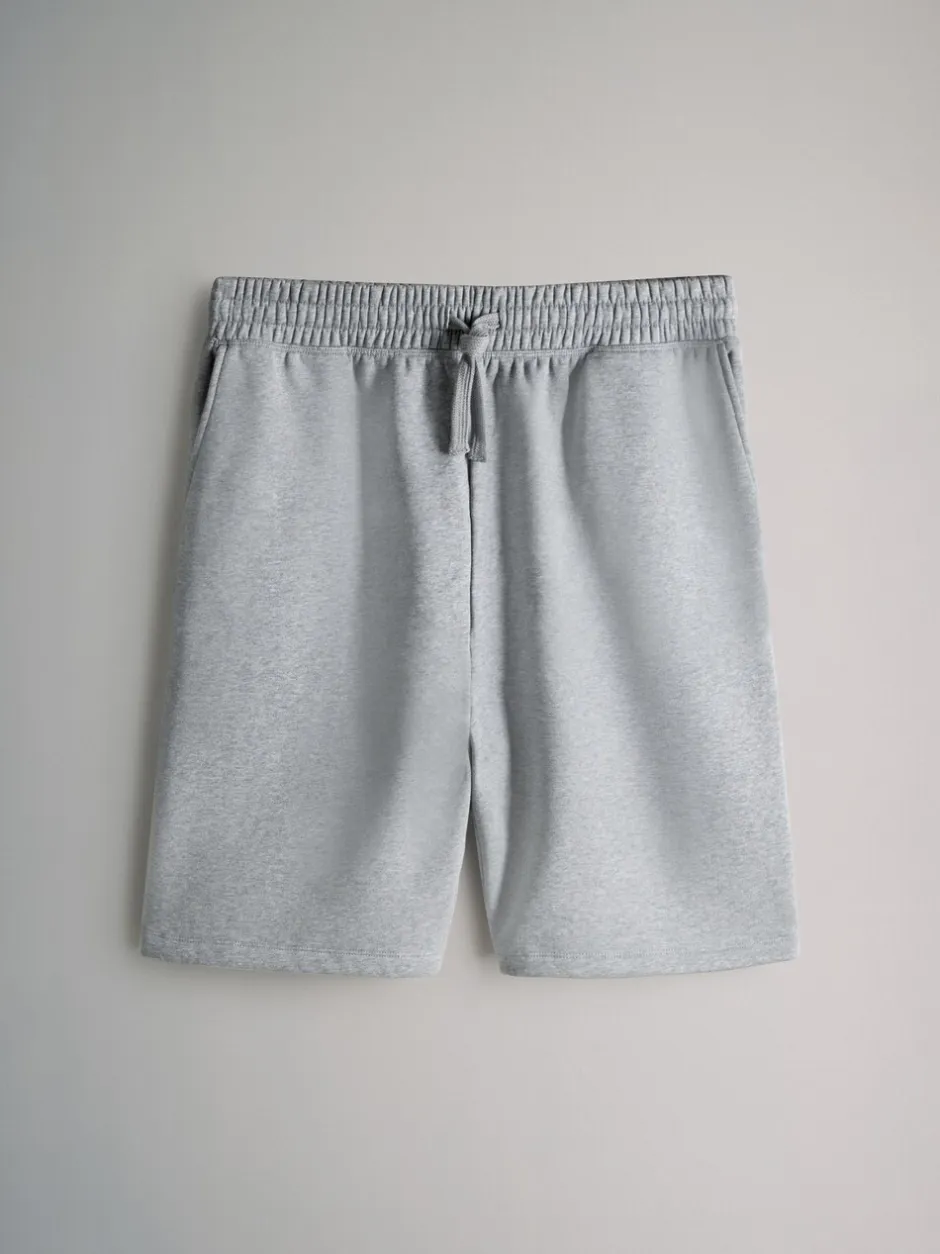 Shorts|The Set - 3 Pack Relaxed Fit Sweat Shorts Zwart/grijs