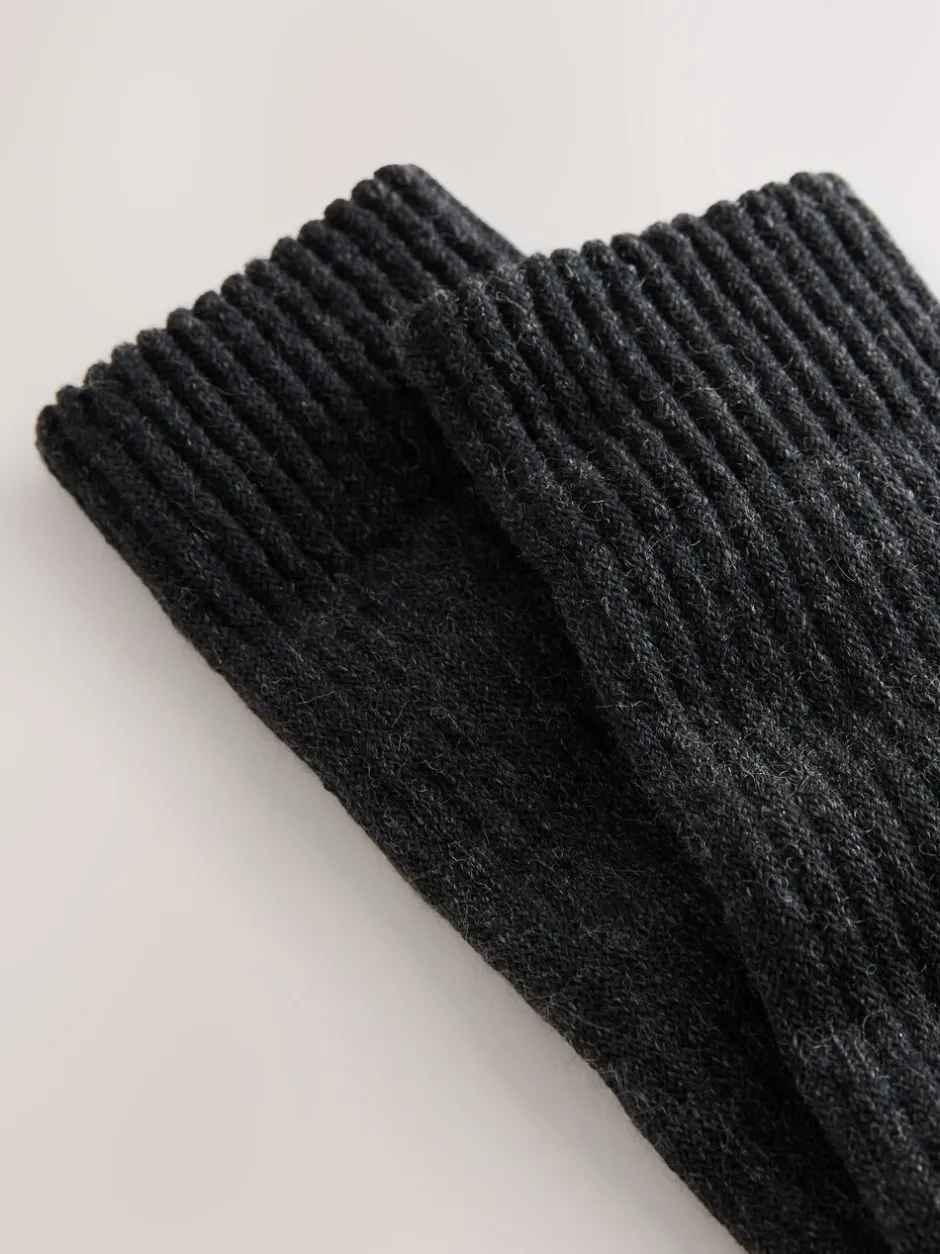 Sokken|Sokken|Next Zwart/grijs - Thermal Workwear Socks 2 Pack