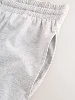 Loungewear|Pyjama's|Next - Jersey pyjama met korte mouwen Zwart/grijs gemêleerd
