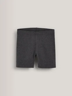 Shorts En Rokken*Next Zwart/grijs gemêleerd - Set van 2 fietsshorts (3 - 16 jr)