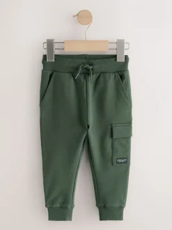 Jeans En Joggingbroeken|Joggingbroeken|Next - Verpakking van 5 joggingbroeken (3mnd-7jr) Zwart/grijs gemêleerd/lichtbruin
