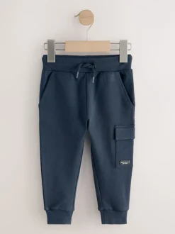 Jeans En Joggingbroeken|Joggingbroeken|Next - Verpakking van 5 joggingbroeken (3mnd-7jr) Zwart/grijs gemêleerd/lichtbruin