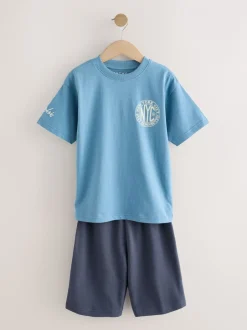 Pyjama's|Nachtkleding En Pyjama's*Next Zwart/grijs/geel - Set van 3 pyjama's met short (3-16 jr)