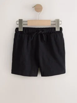 Shorts*Next Zwart/grijs/marineblauw - Lightweight Shorts 3 Pack (3mths-7yrs)