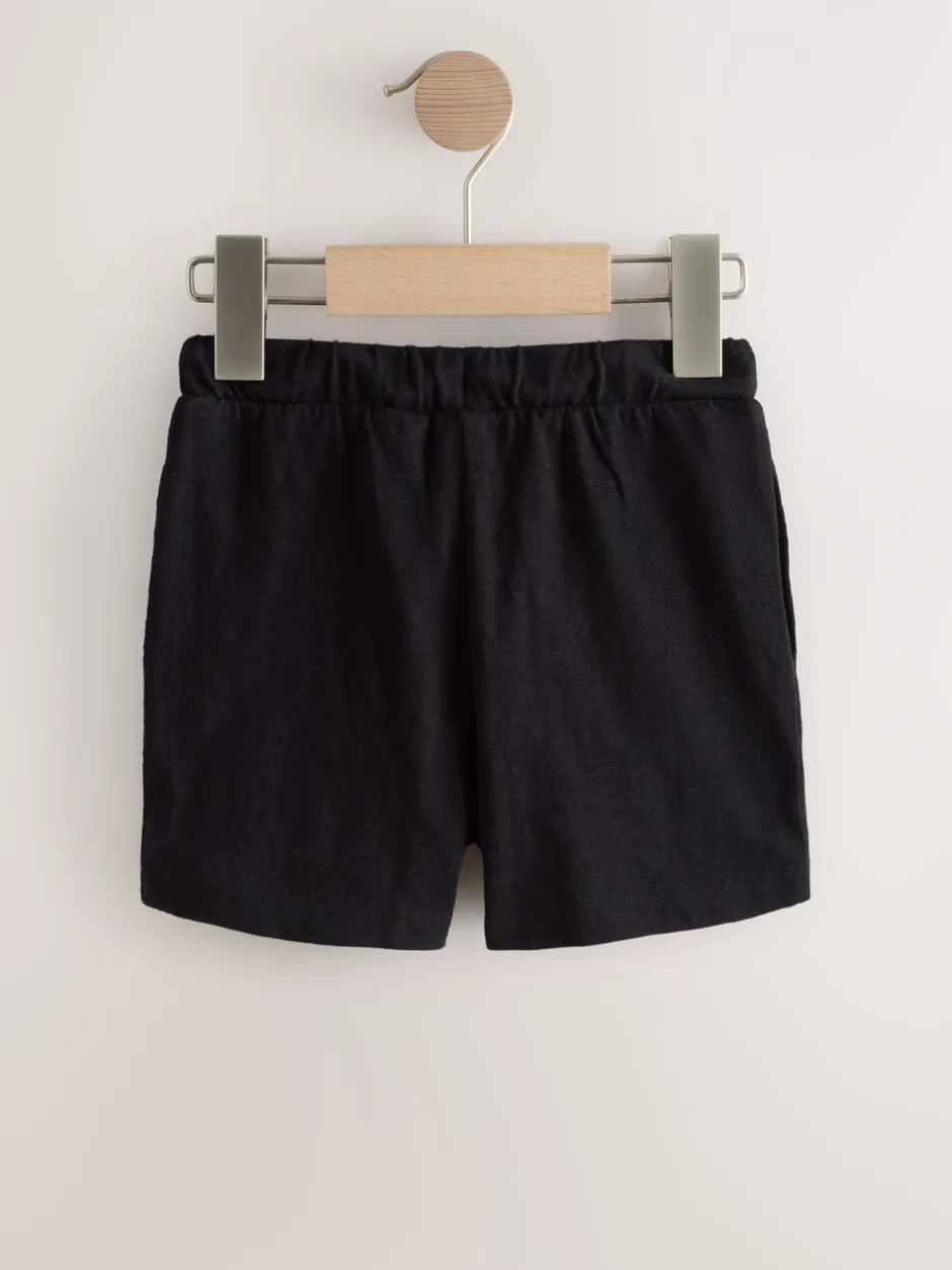 Shorts*Next Zwart/grijs/marineblauw - Lightweight Shorts 3 Pack (3mths-7yrs)