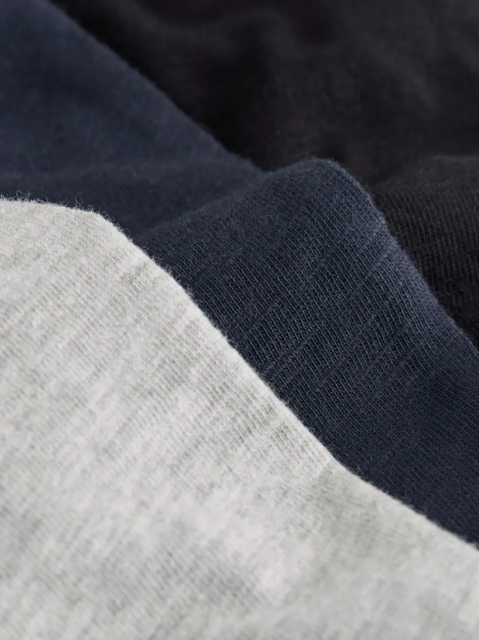 Shorts*Next Zwart/grijs/marineblauw - Lightweight Shorts 3 Pack (3mths-7yrs)