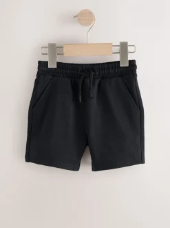 Shorts|Shorts*Next - Verpakking van 3 jersey shorts (3mnd -7jr) Zwart/grijs/marineblauw