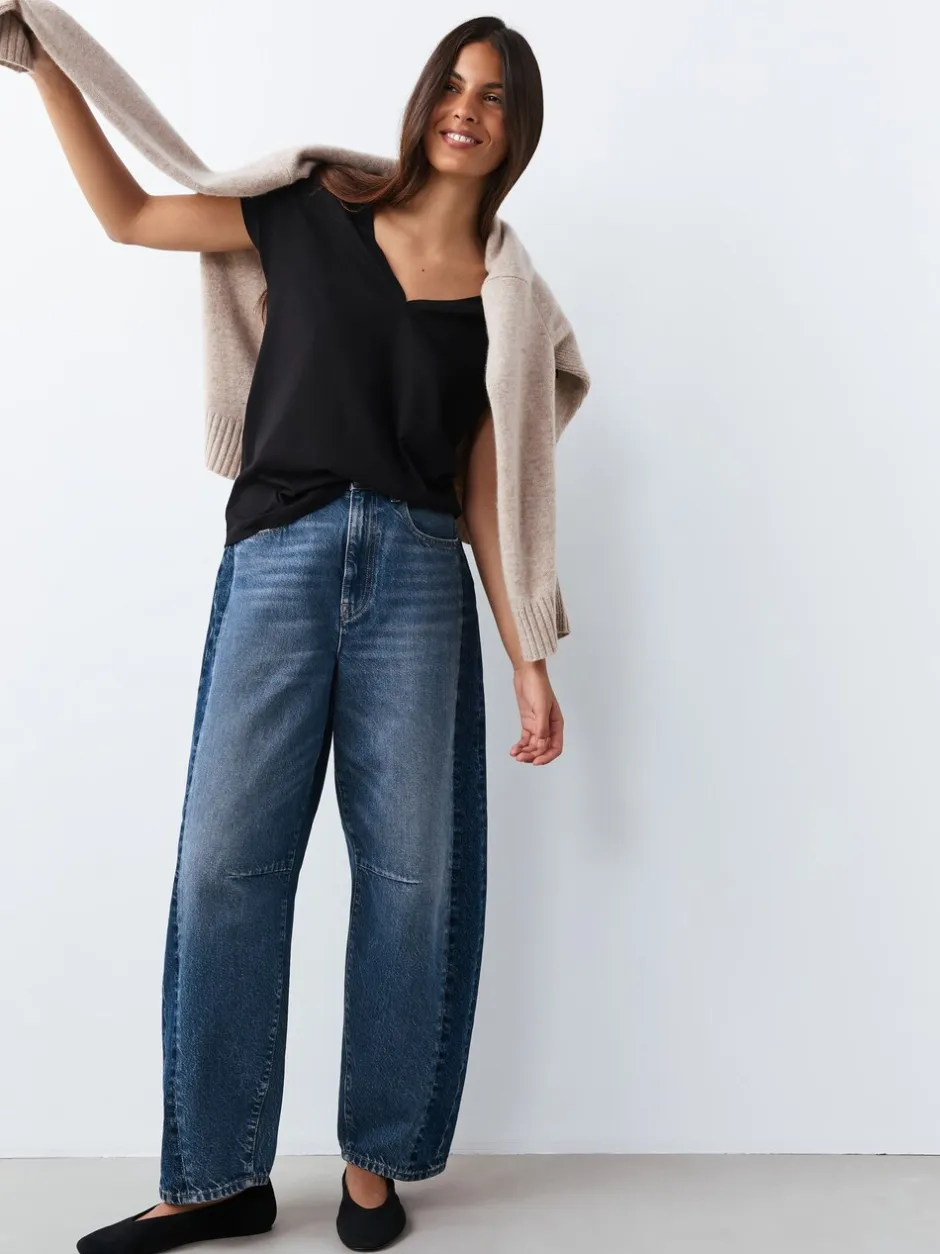 Tops En T-Shirts|Next Zwart/grijs/roze - Set van 7 T-shirts met kapmouwtjes