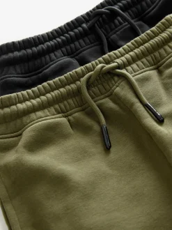 Joggingbroeken|Next - Cargobroeken verpakking van 2 (3 - 16 jr) Zwart/groen