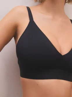 Beha's*Next - DD+ Ultimate Comfort Bralettes zonder beugel 2 verpakking Zwart/huidskleurig