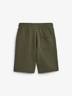 Shorts|Next - Basic short (3-16jr) Zwart/kakigroen