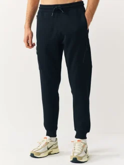Joggingbroeken|Next - Slim Fit Utility Brushback Heavyweight 2 Pack Cargo Joggers Zwart/kakigroen