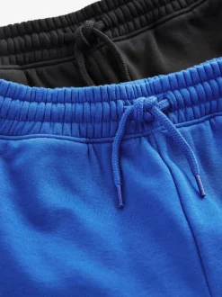 Joggingbroeken*Next Zwart/kobaltblauw - Verpakking van 2 joggingbroeken (3-16jr)