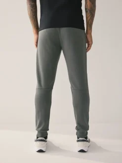 Joggingbroeken|Next Zwart/Leisteen grijs - Interlock Soft Touch 2 Pack Cuffed Joggers